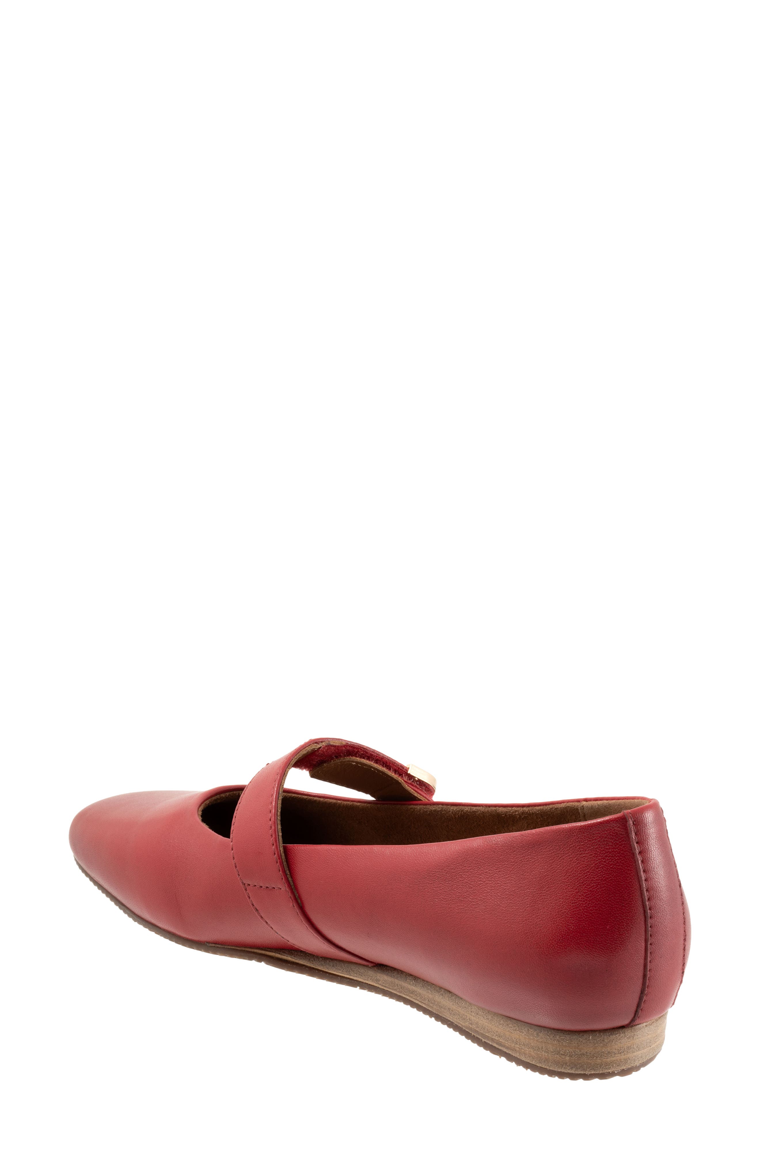 Valdivia Mary Jane Flat, Alternate, color, RED