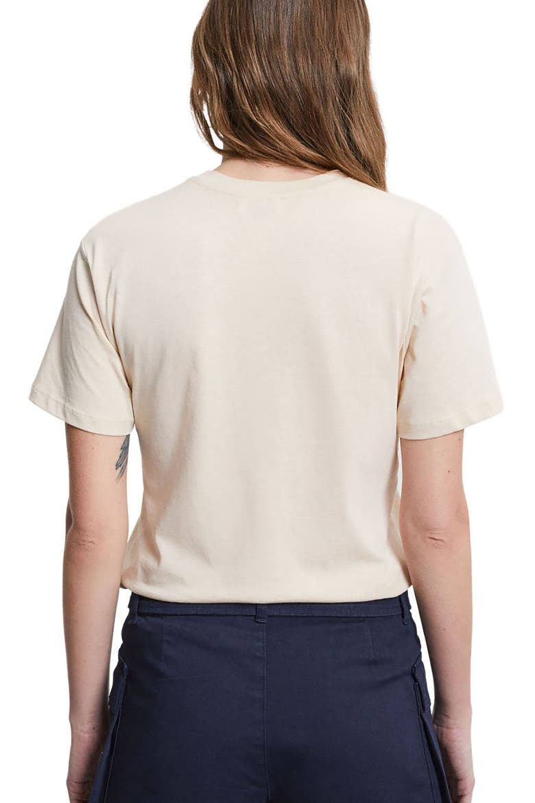Cotton T-Shirt, Alternate, color, Ecru