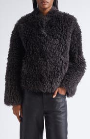 Stand Studio Faux Shearling Jacket
