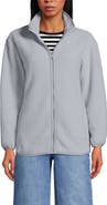 Lands' End Cozy High Pile Full Zip Fleece Jacket
