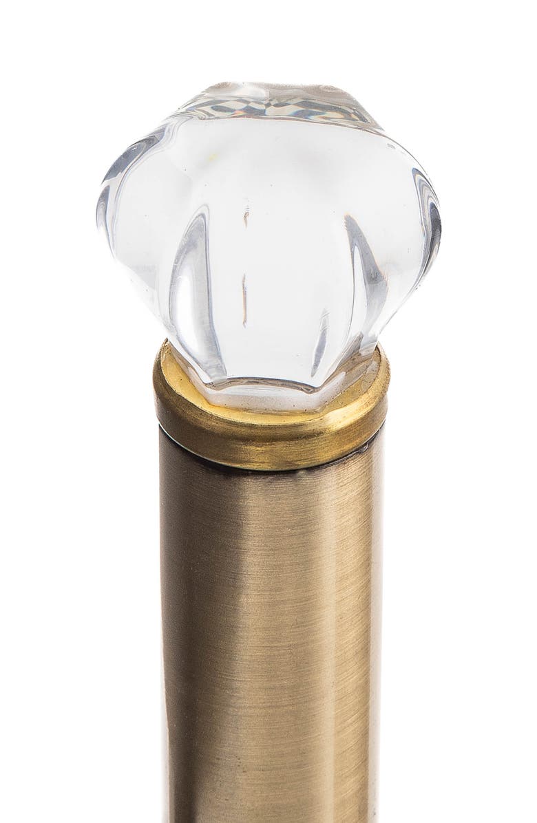 MACKENZIE CHILDS Courtly Check Wood Paper Towel Holder, Alternate, color, Black/ White