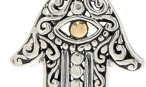 Samuel B. Hamsa Pendant Toggle Necklace In Multi