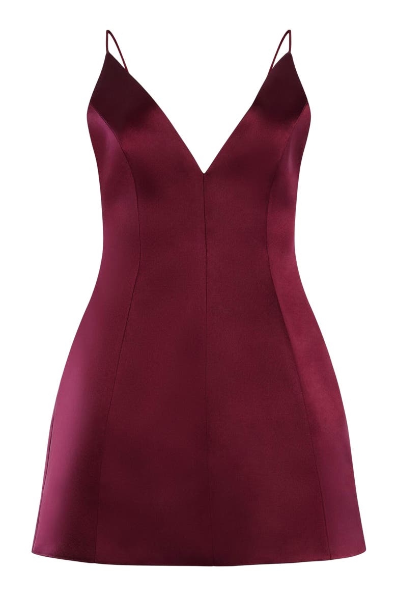 Giavanna Dress, Alternate, color, Port