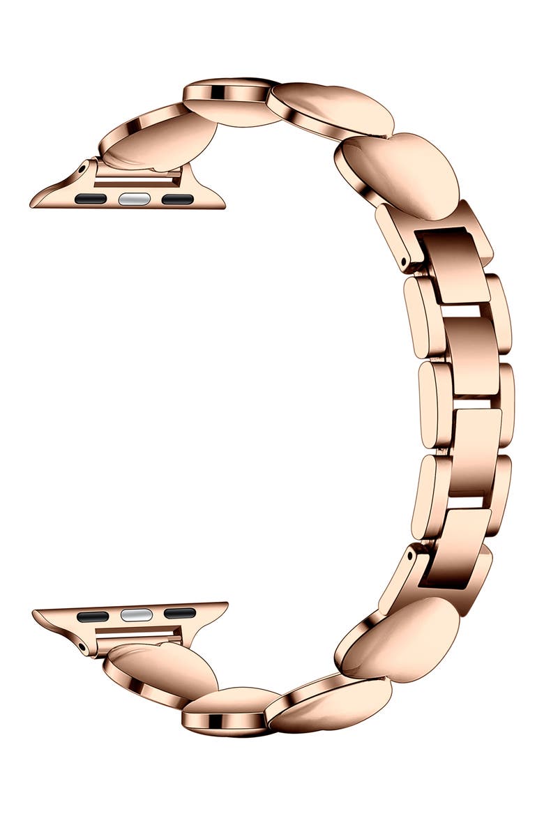 Aphrodite 42mm Apple Watch® Bracelet Watchband, Alternate, color, ROSE GOLD