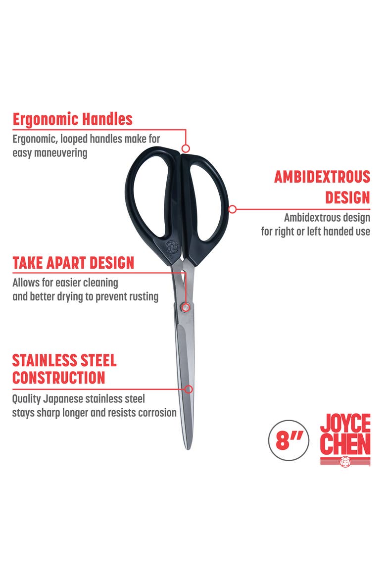 Deluxe Unlimited Kitchen Scissors, 8", Alternate, color, Dark Navy