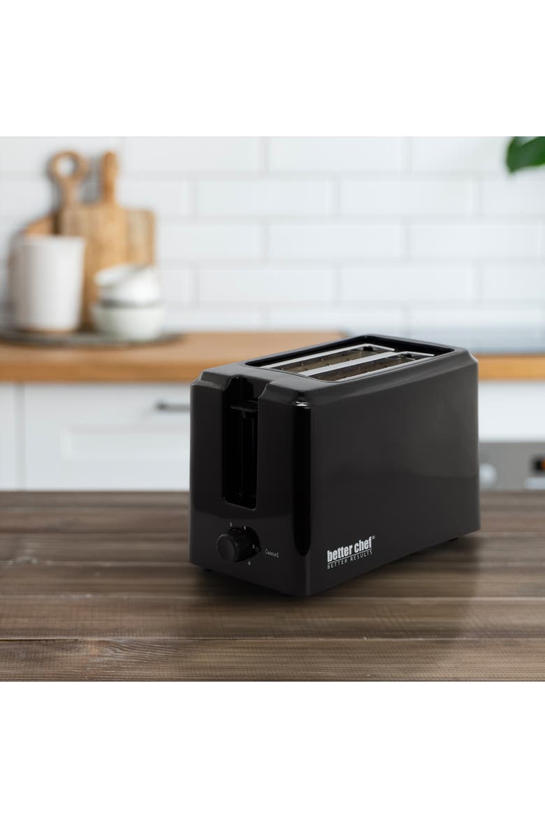 2 Slice Cool Touch Toaster w/ 6 Browning Levels, Alternate, color, Black