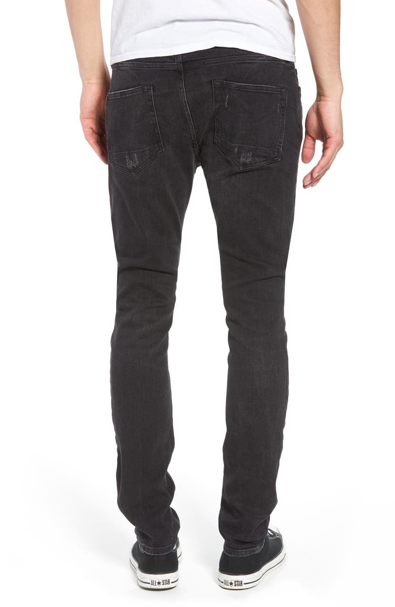 AllSaints Raveline Skinny Fit Jeans, Alternate, color, 