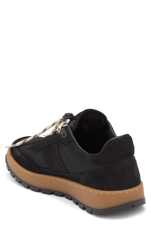 Collegium Pillar Trail Sneaker In Black