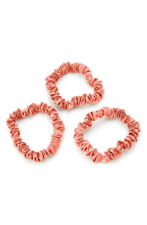 3-Pack Skinny Silk Scrunchies