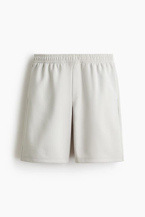 Relaxed Fit Interlock Shorts