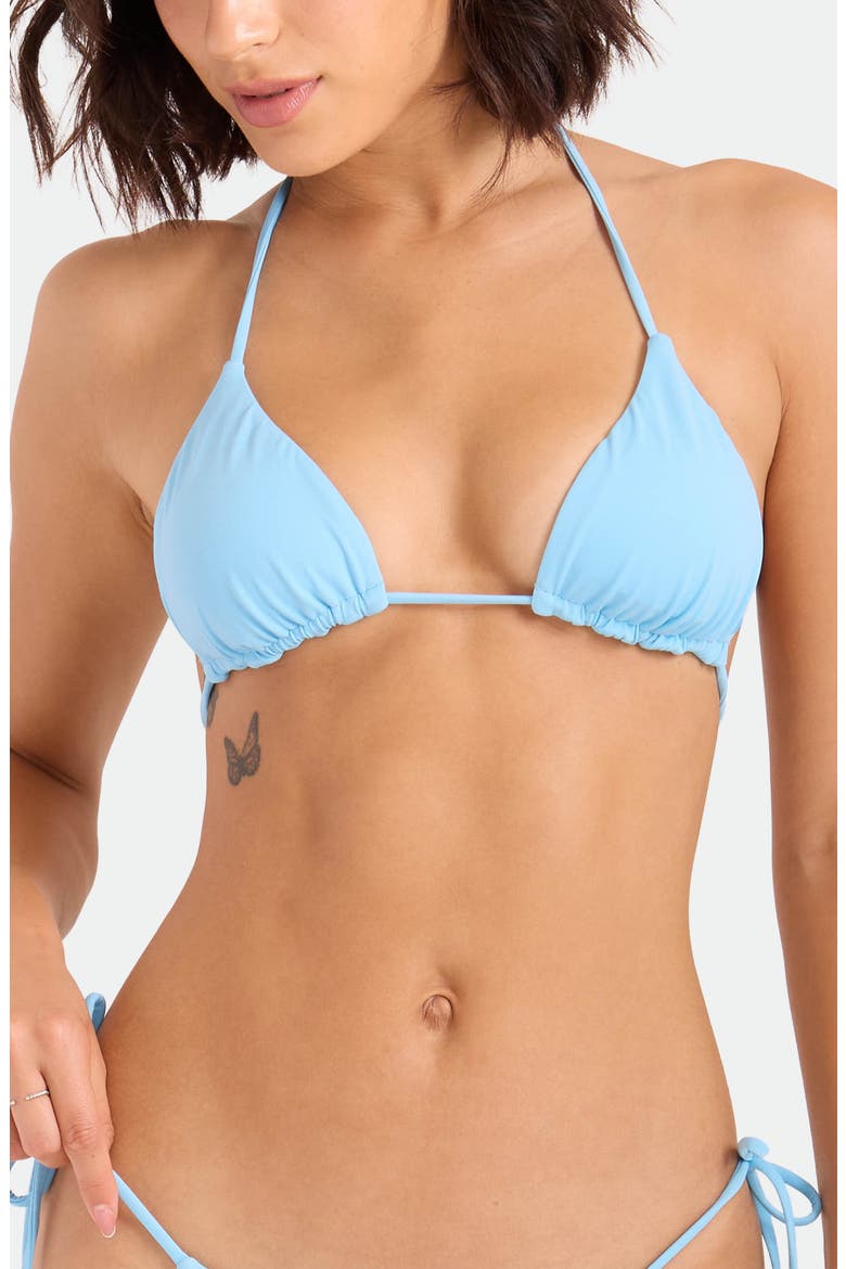 Simply Seamless Bikini Top, Main, color, LIGHT BLUE