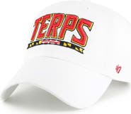 '47 Men's '47 White Maryland Terrapins Clean Up Adjustable Hat