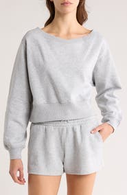 Abound V-Neck Crop Sweatshirt