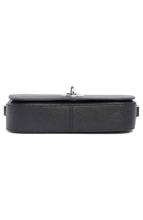 Marc Jacobs Signet Turnlock Small Shoulder Bag In Black