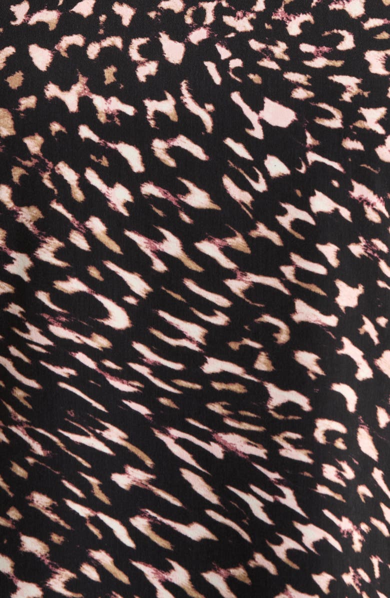 Anne Klein Abstract Print Knit Back Top, Alternate, color, Anne Black Multi