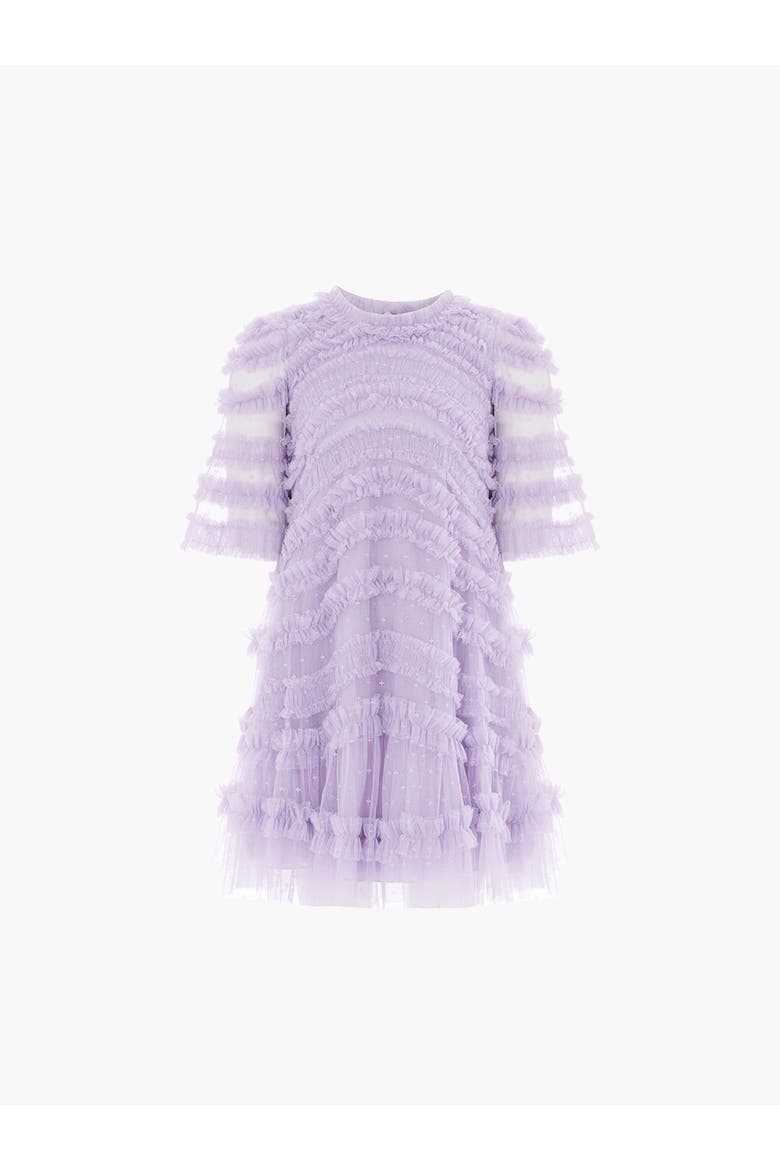 Amara Ruffle Kids DressToddler, Little Kid, Big Kid, Alternate, color, Lavender
