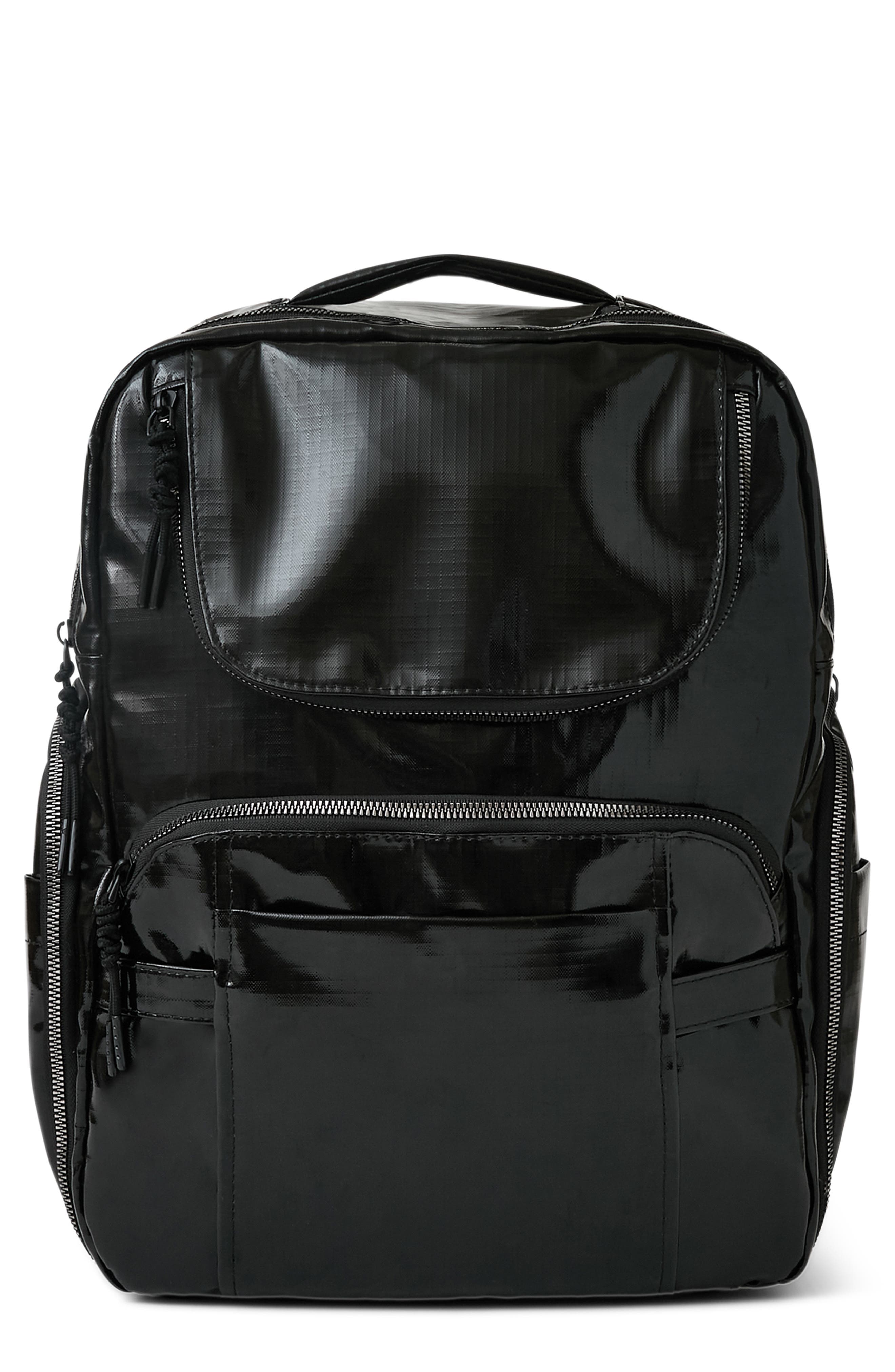 BLACK RIPSTOP NYLON