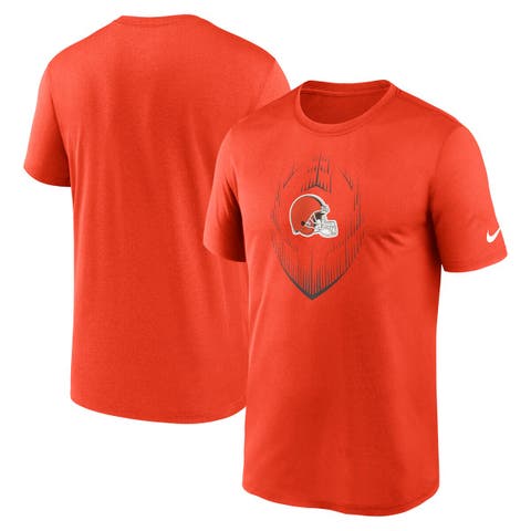 Men's Nike Orange Cleveland Browns Primetime Legend Icon Performance T-Shirt