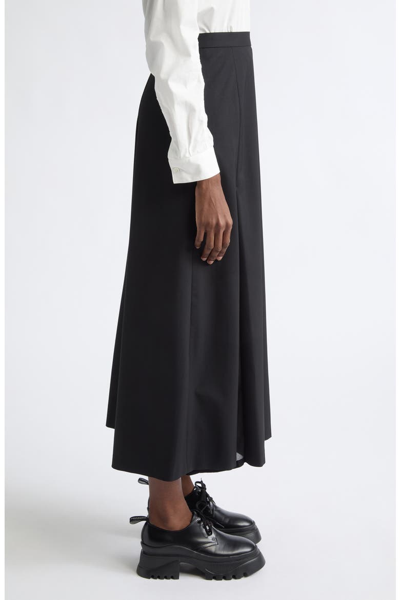 Slit Skirt, Alternate, color, BLACK
