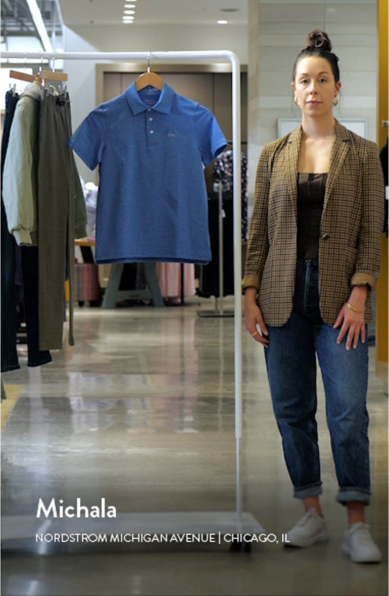 Kids' St. Jean Stripe Sankaty Performance Polo, sales video thumbnail