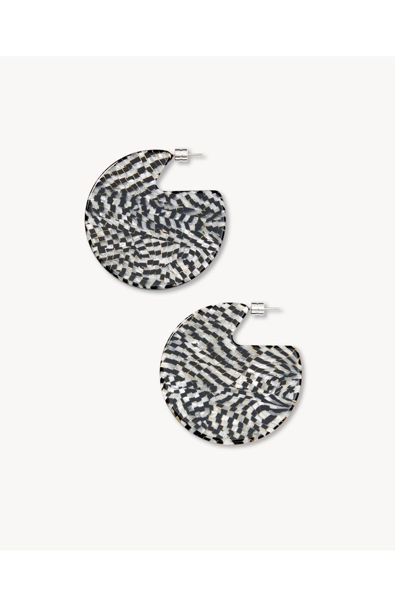 MACHETE Clare Earrings, Main, color, Perle Noir