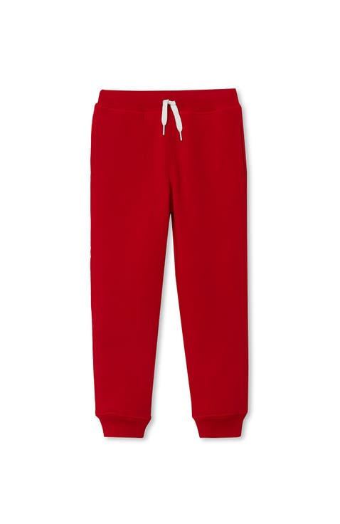 Kids Husky High Pile Fleece Lined Jogger Sweatpants