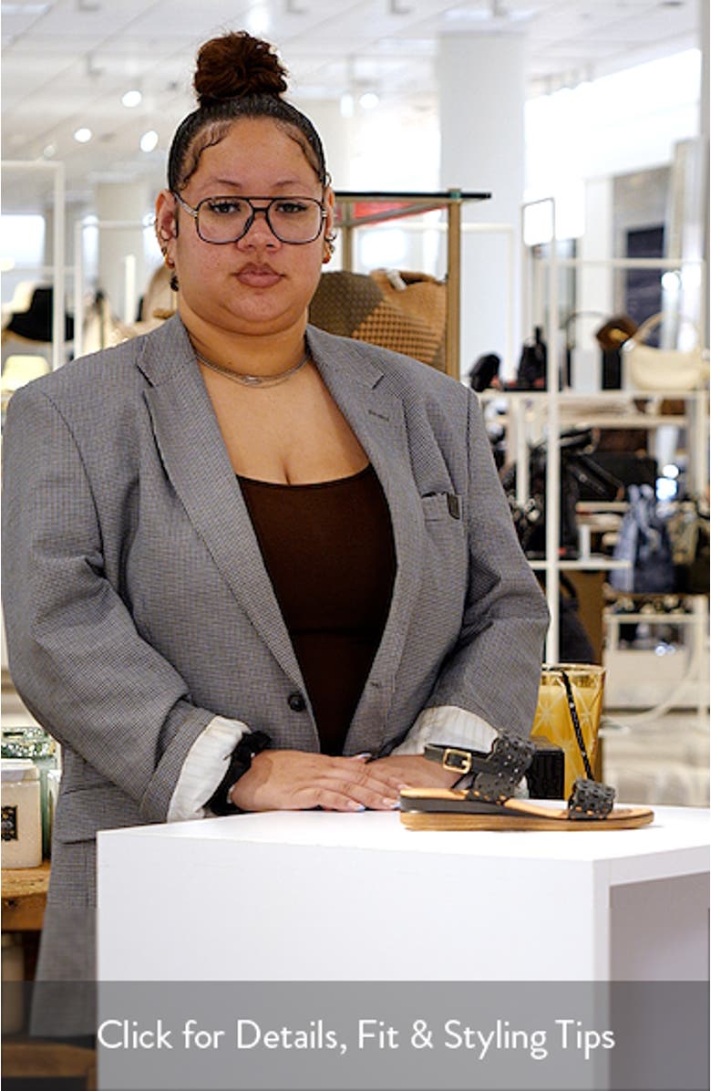 Zoe Italy Perforated Sandal, sales video thumbnail