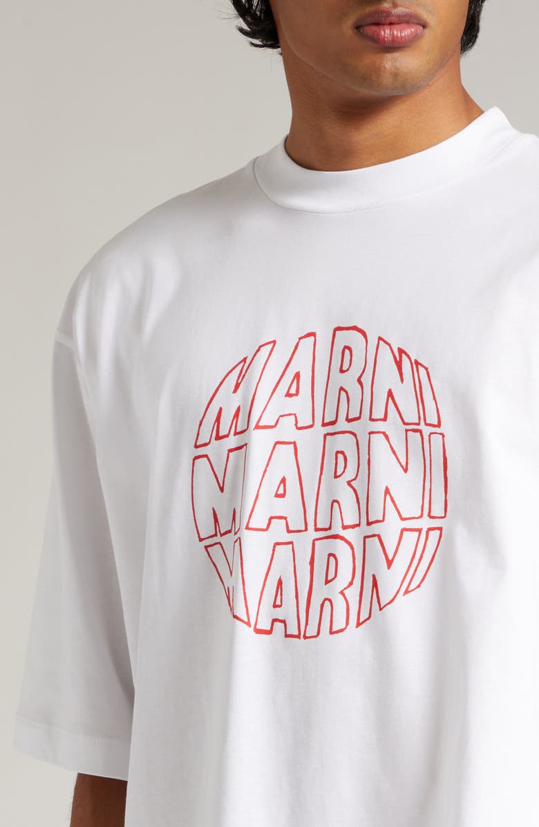 Marni Logo Graphic T-Shirt, Alternate, color,