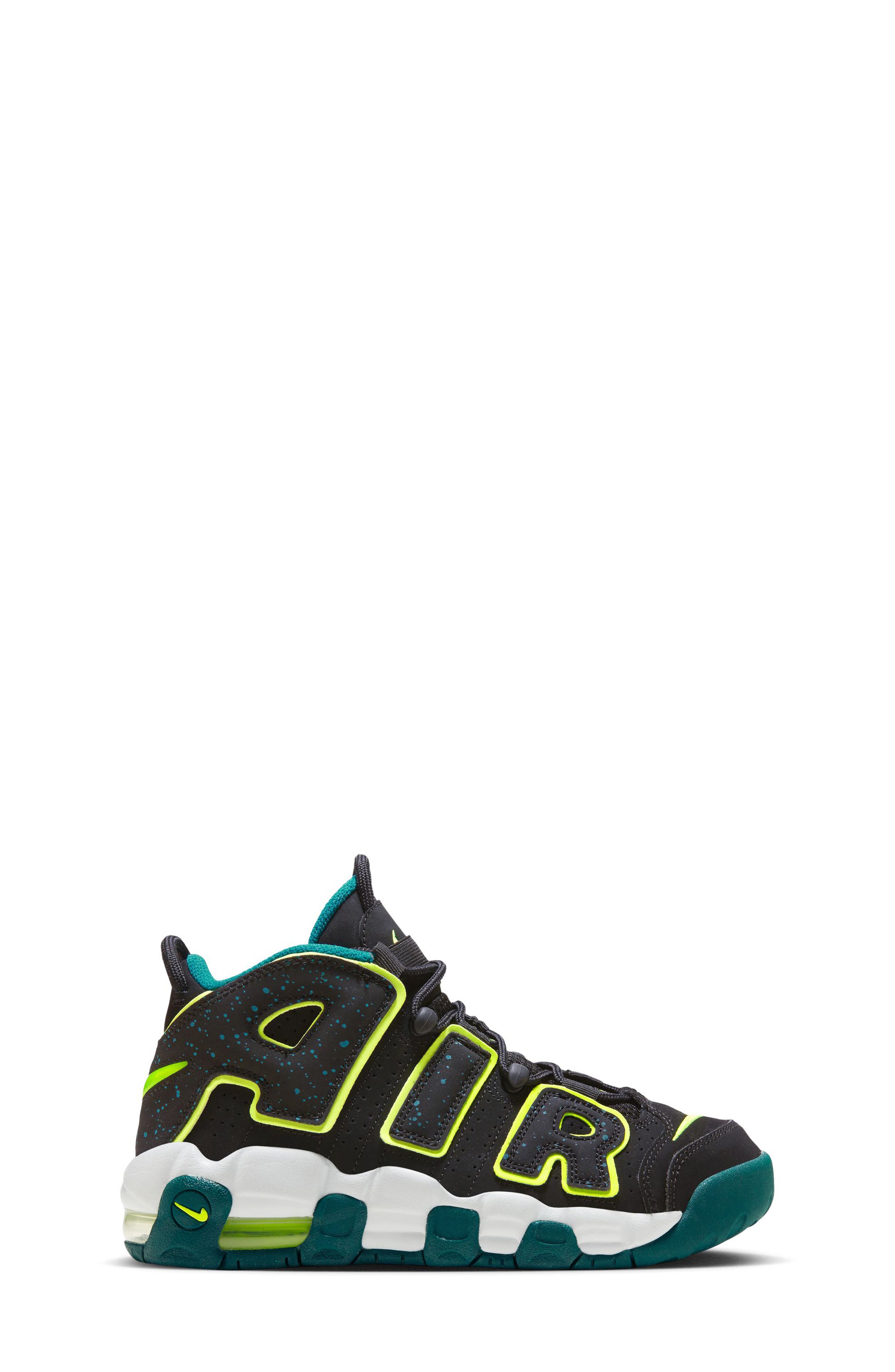 Nike Kids' Air More Uptempo GS Basketball Sneaker, Alternate, color, 