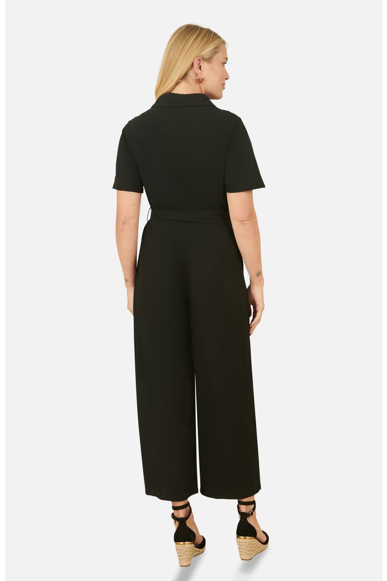 Utility Relaxed Fit Jumpsuit, Alternate, color, Black