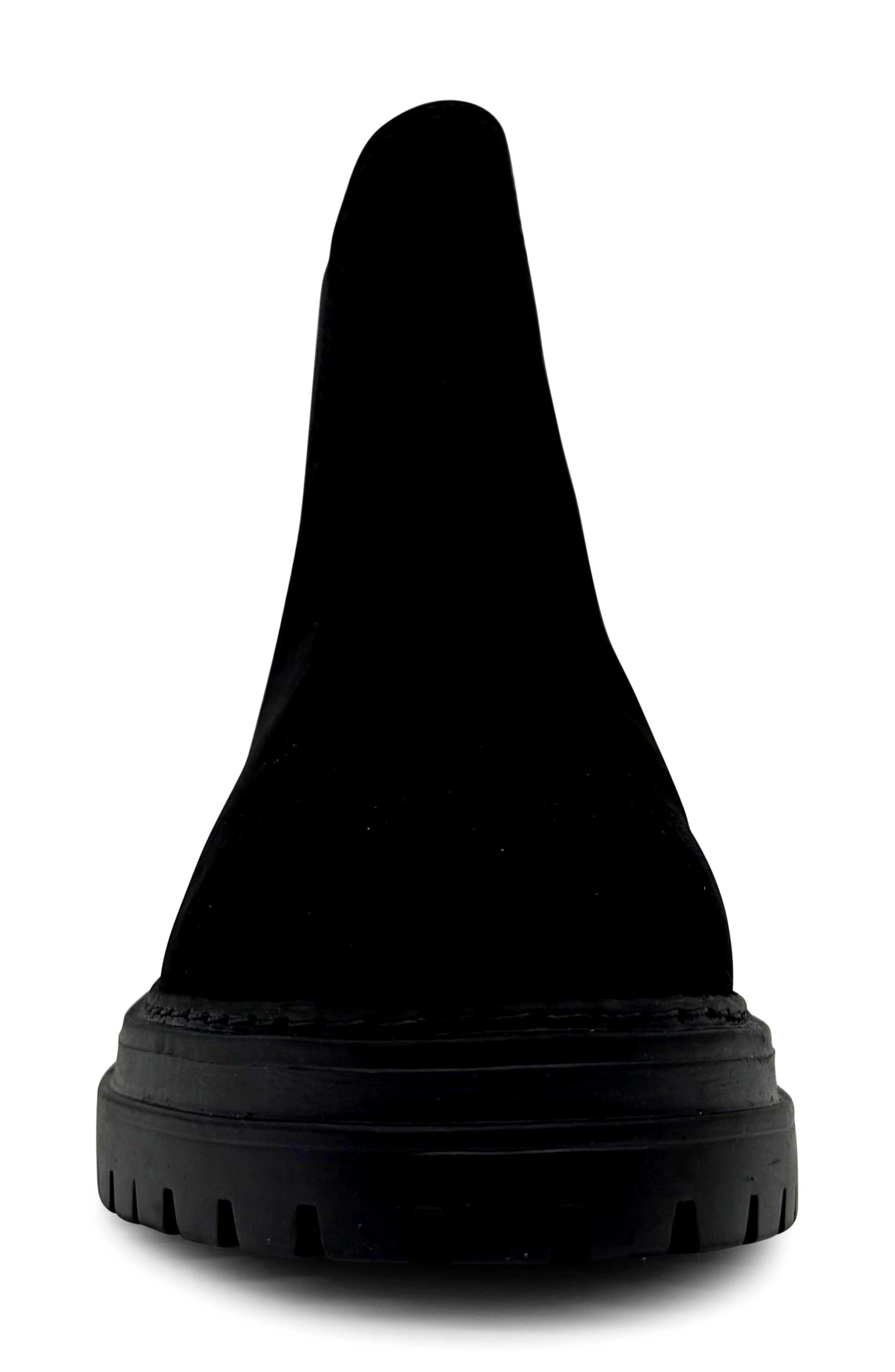 Farah Leather Chelsea Boot, Alternate, color, BLACK