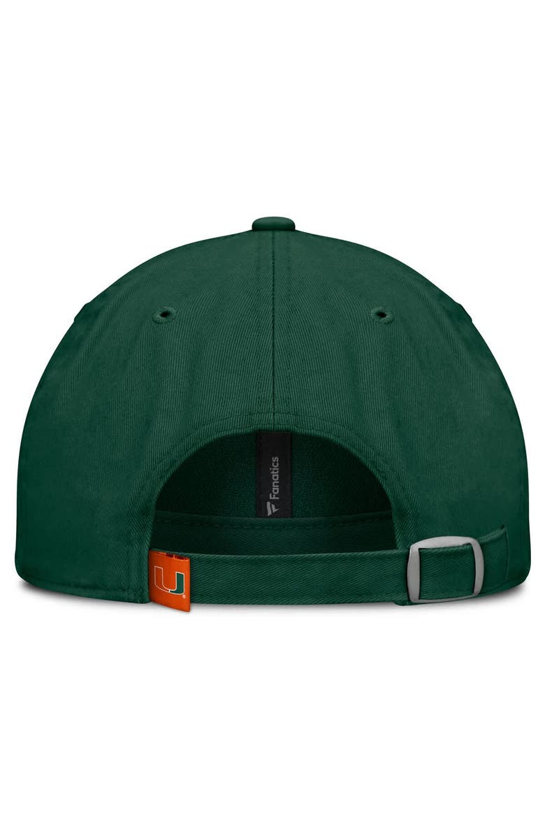FANATICS Women's Fanatics Green Miami Hurricanes Candid Adjustable Hat, Alternate, color, Green