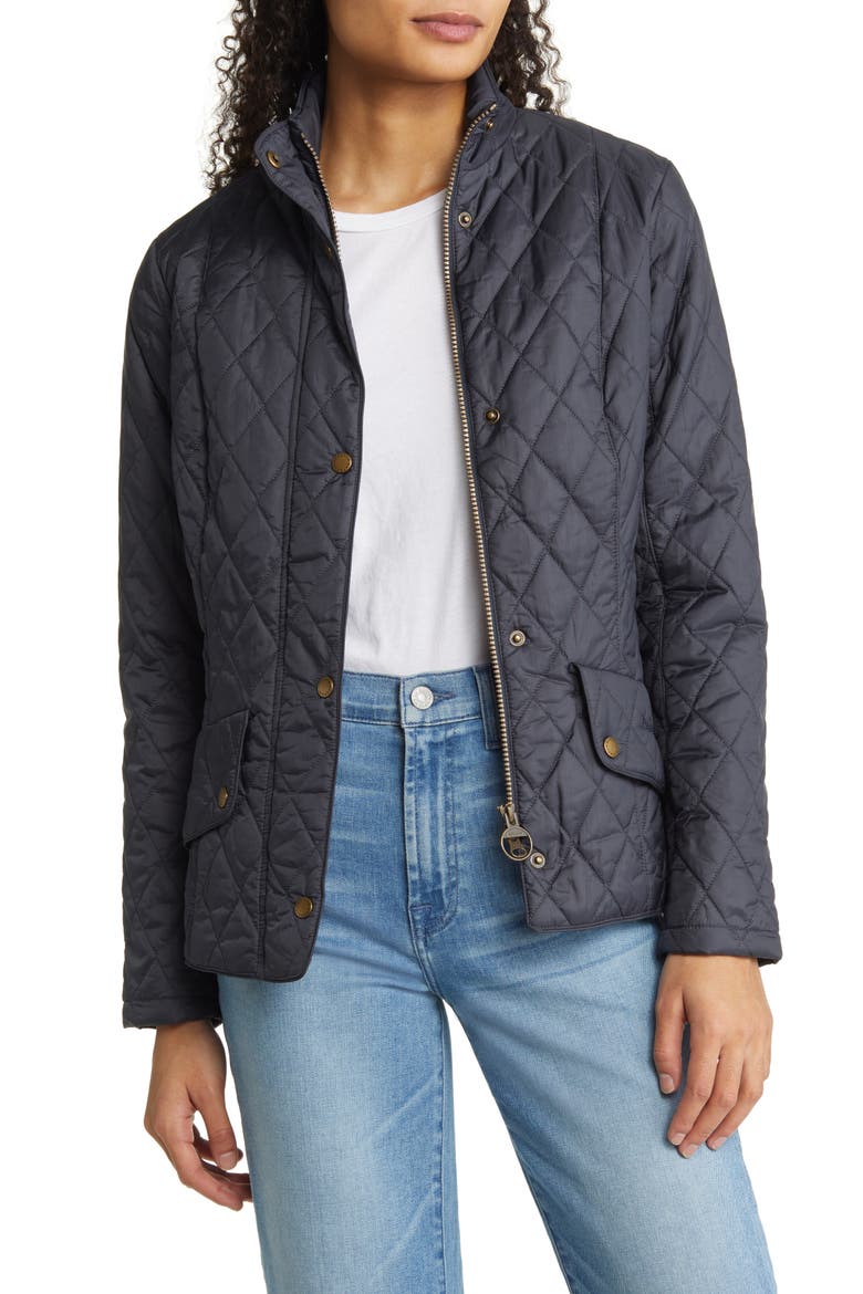 Flyweight Quilted Jacket, Main, color, NAVY