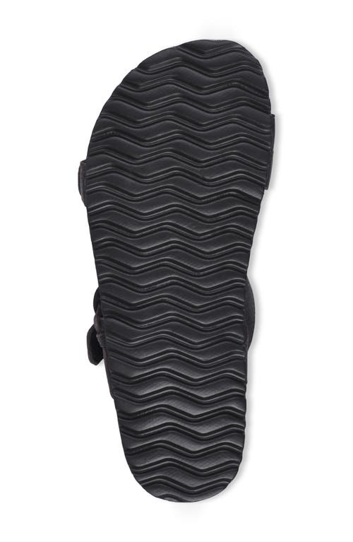 Gaahuu Braided Slide Sandal In Brown