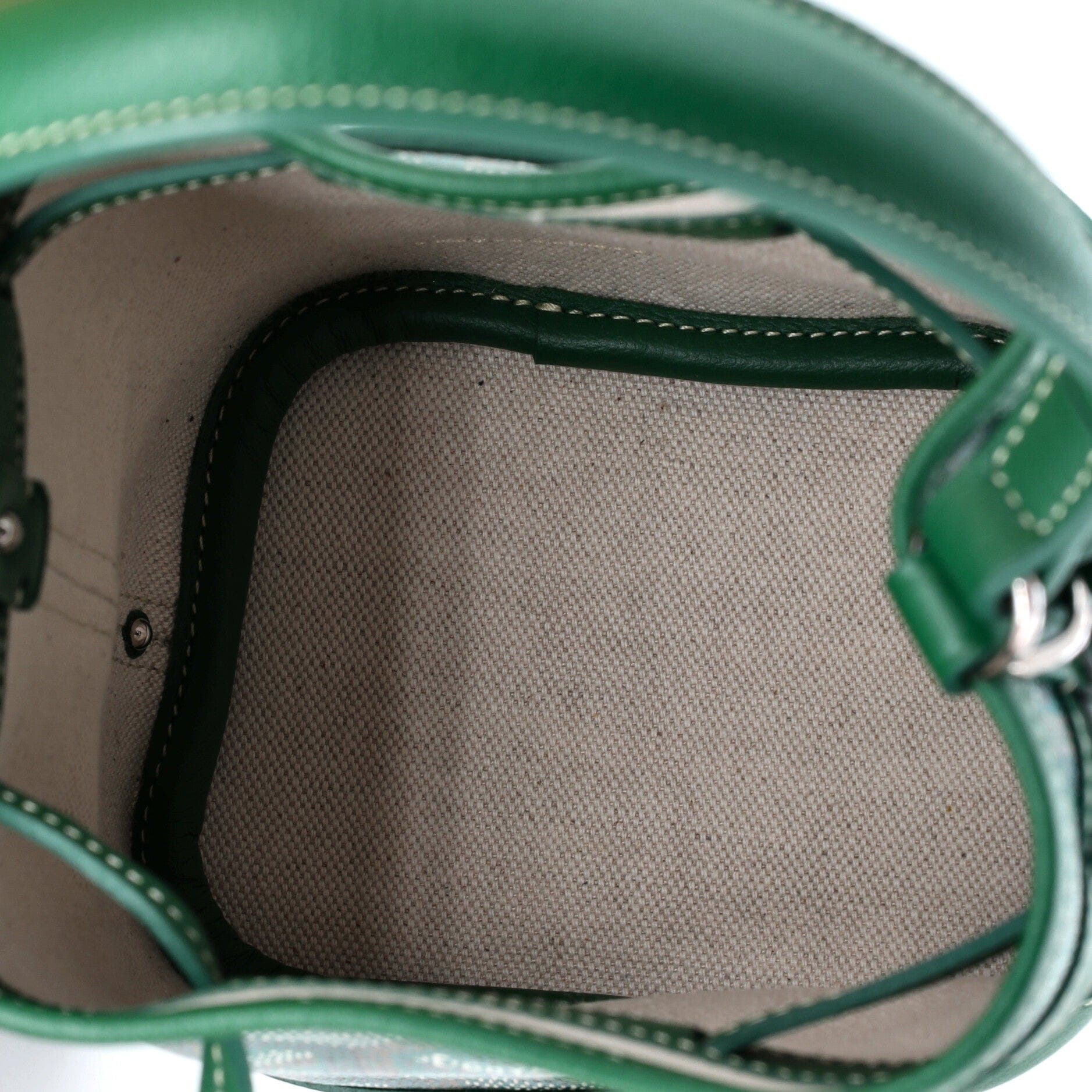 Petit Flot Bucket Bag Coated Canvas Mini, Alternate, color, Green