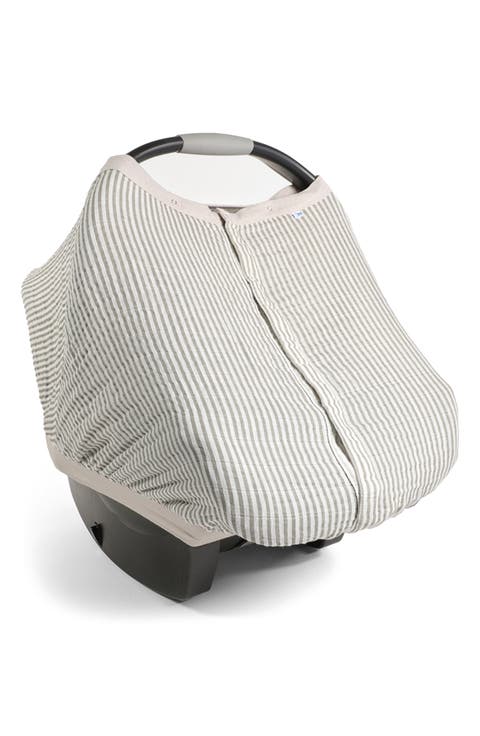 Cotton Muslin Car Seat Canopy