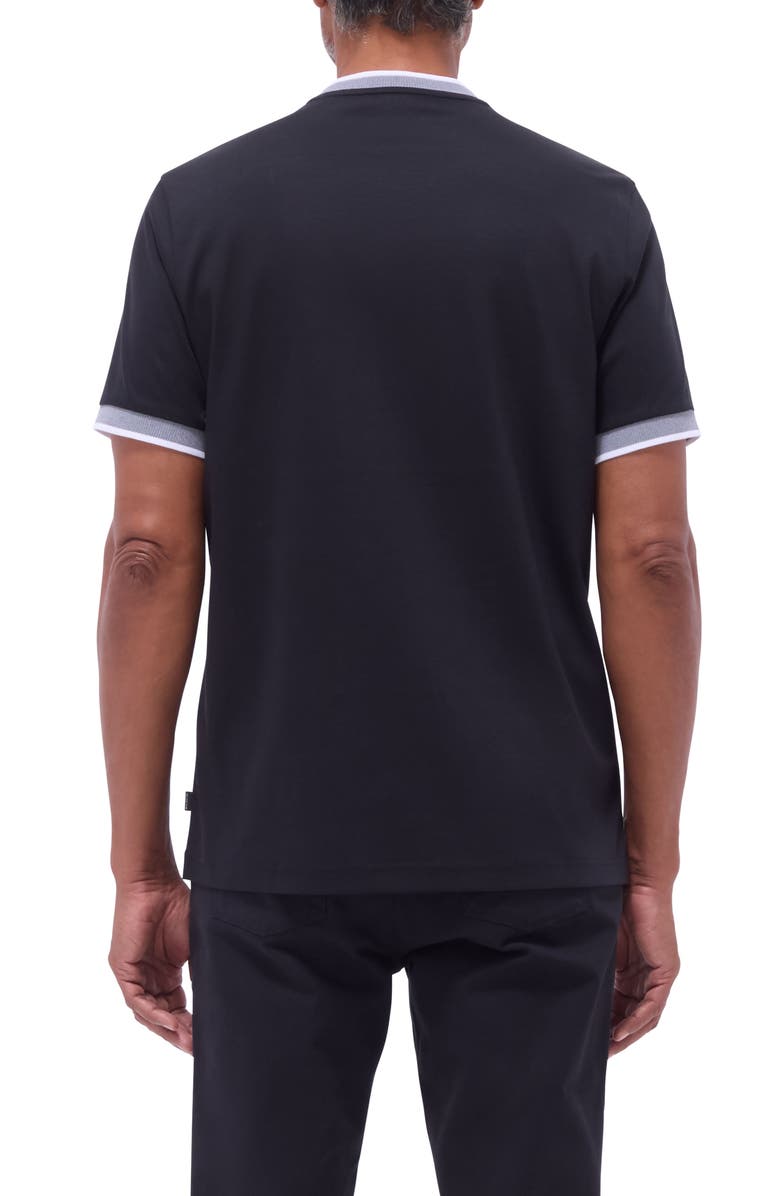 Bugatchi Pima Cotton V-Neck T-Shirt, Alternate, color, 