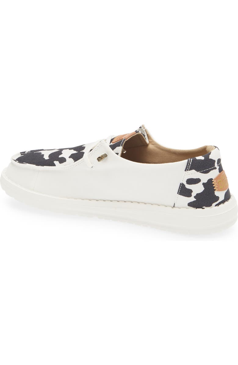 Hey Dude Wendy Animal Print Slip-On Moc Toe Shoe, Alternate, color,