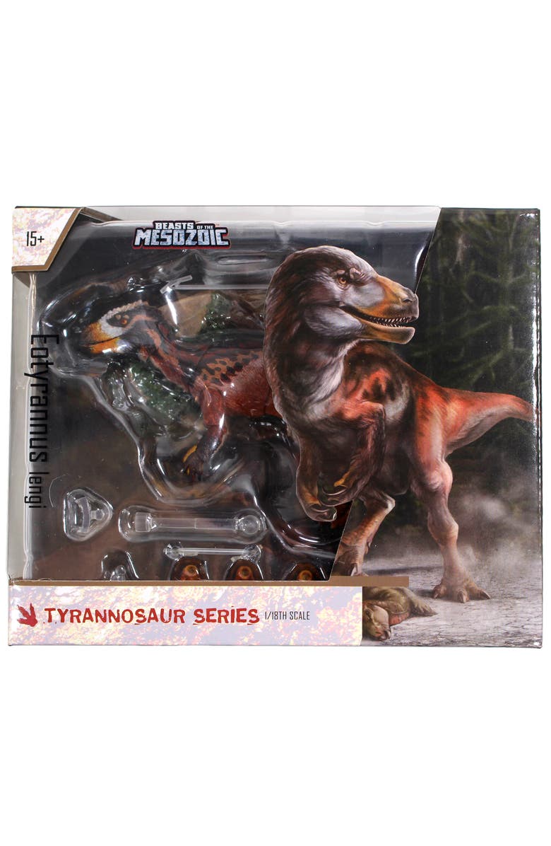 Beasts of the Mesozoic Eotyrannus Lengi 1/18th Scale Dinosaur Action Figure, Alternate, color, Multicolored
