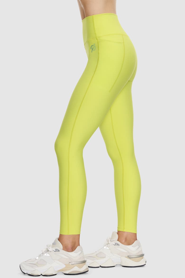 Cadent High Rise Pocket Legging 25" - Lined, Alternate, color, Lemon-Lime