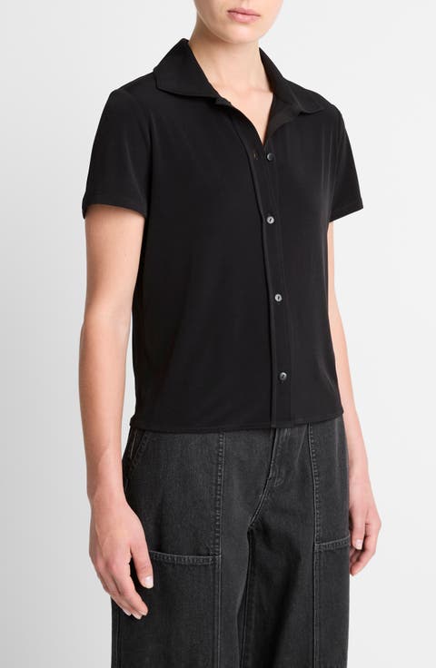 Short Sleeve Button-Up Shirt