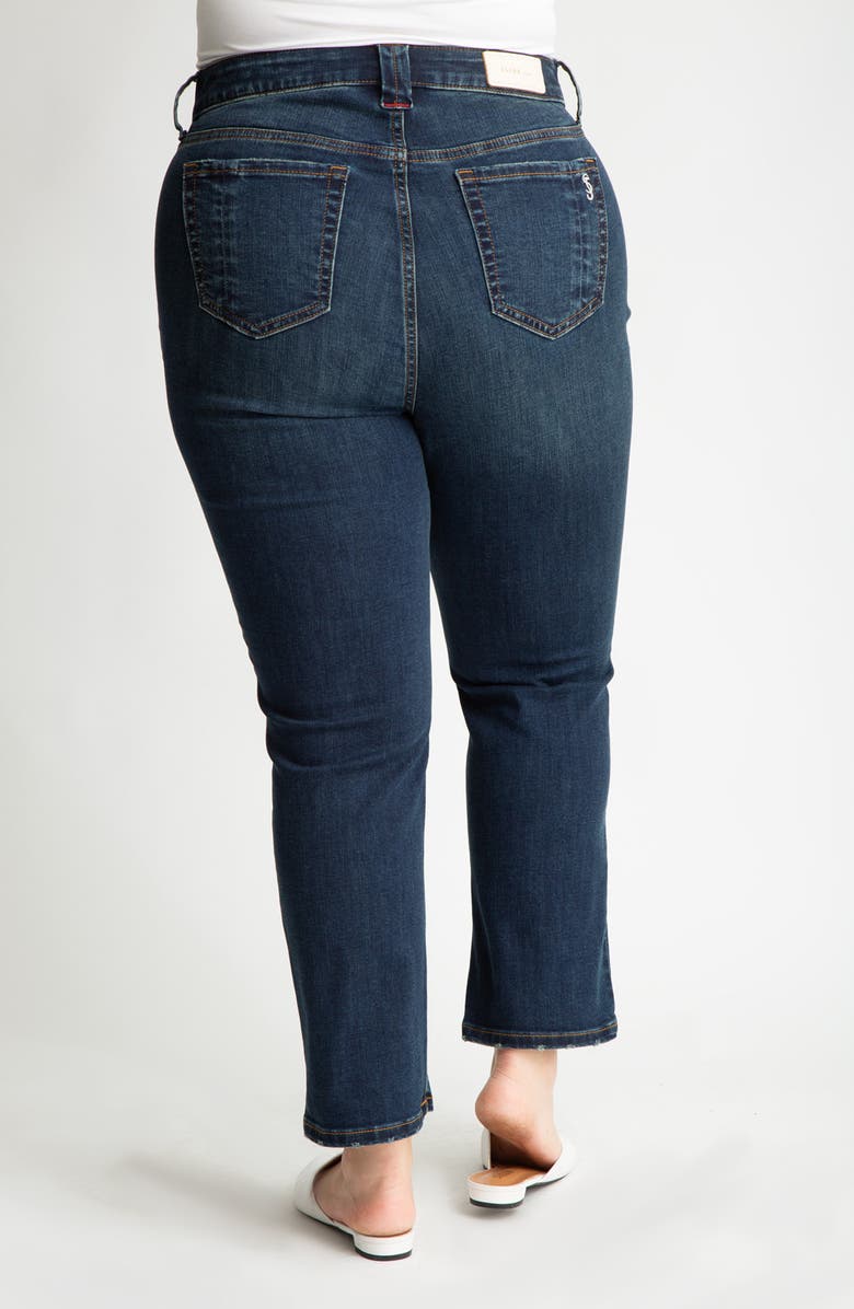 SLINK Jeans High Waist Ankle Straight Leg Jeans, Alternate, color, Clara