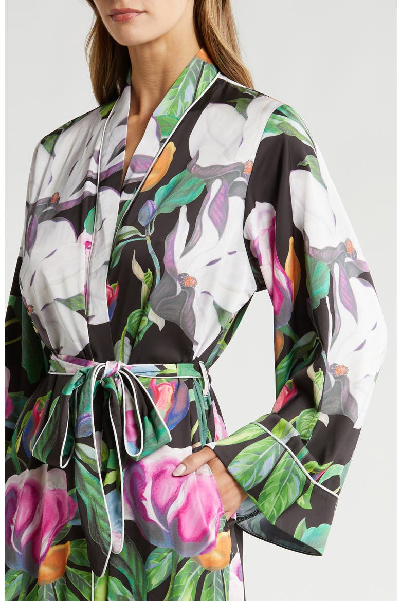 Print Maxi Robe, Alternate, color, SUMMER SHADOWS PRINT