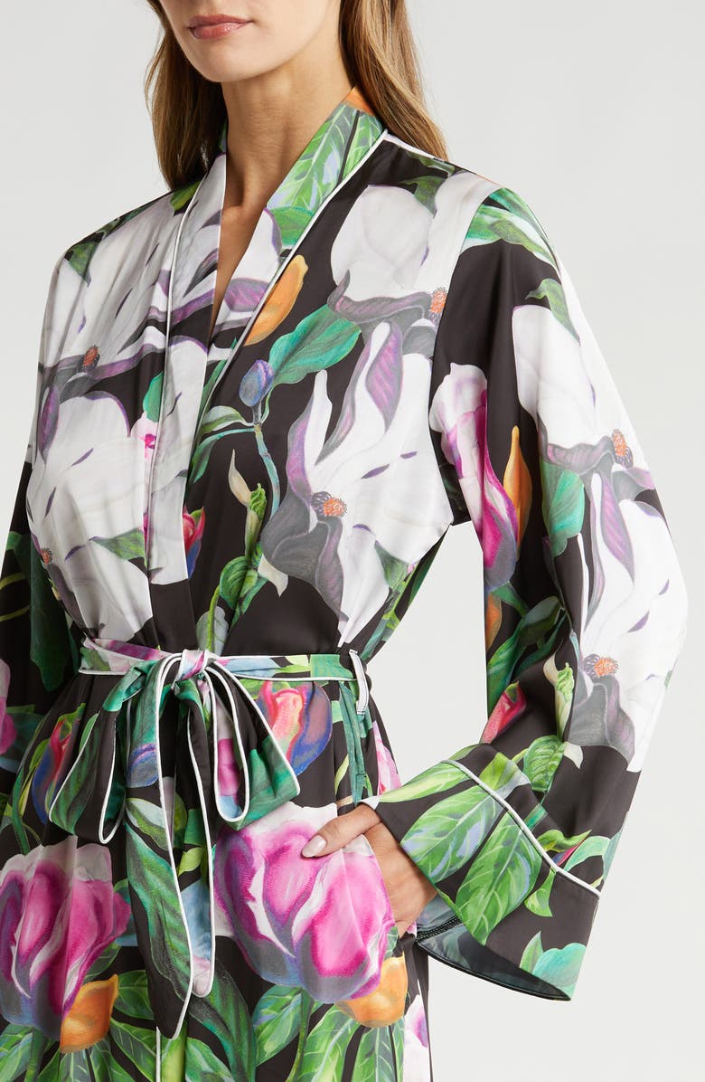 KILO BRAVA Print Maxi Robe, Alternate, color, 