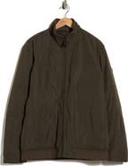 London Fog Faux Shearling Lined Microfiber Jacket