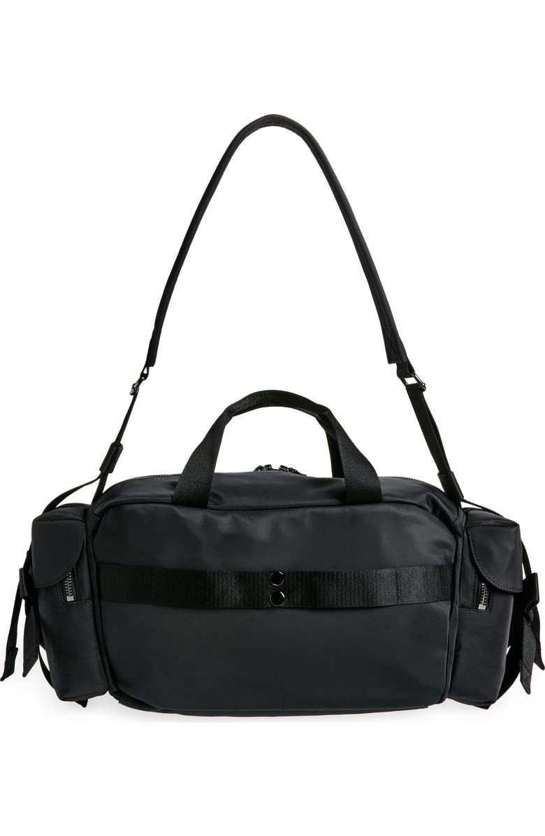 Simone Rocha Classic Bow Satin Duffle Bag, Alternate, color,