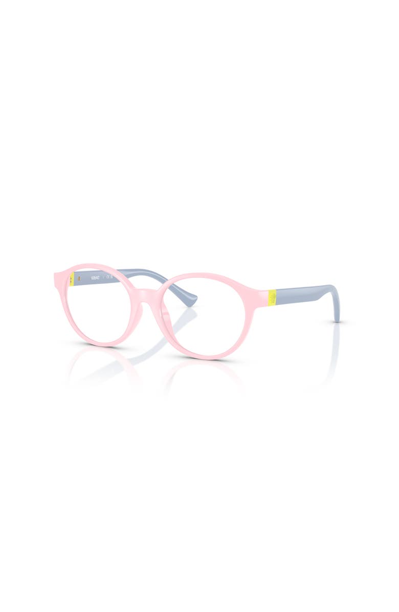 Versace 46mm Phantos optical glasses, Main, color, Pink