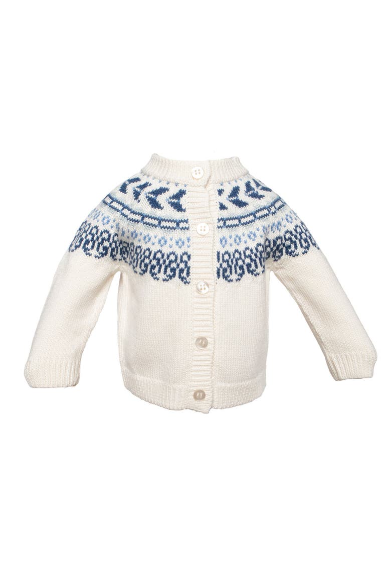 Fair Isle Sweater, Main, color, Ivory Multi