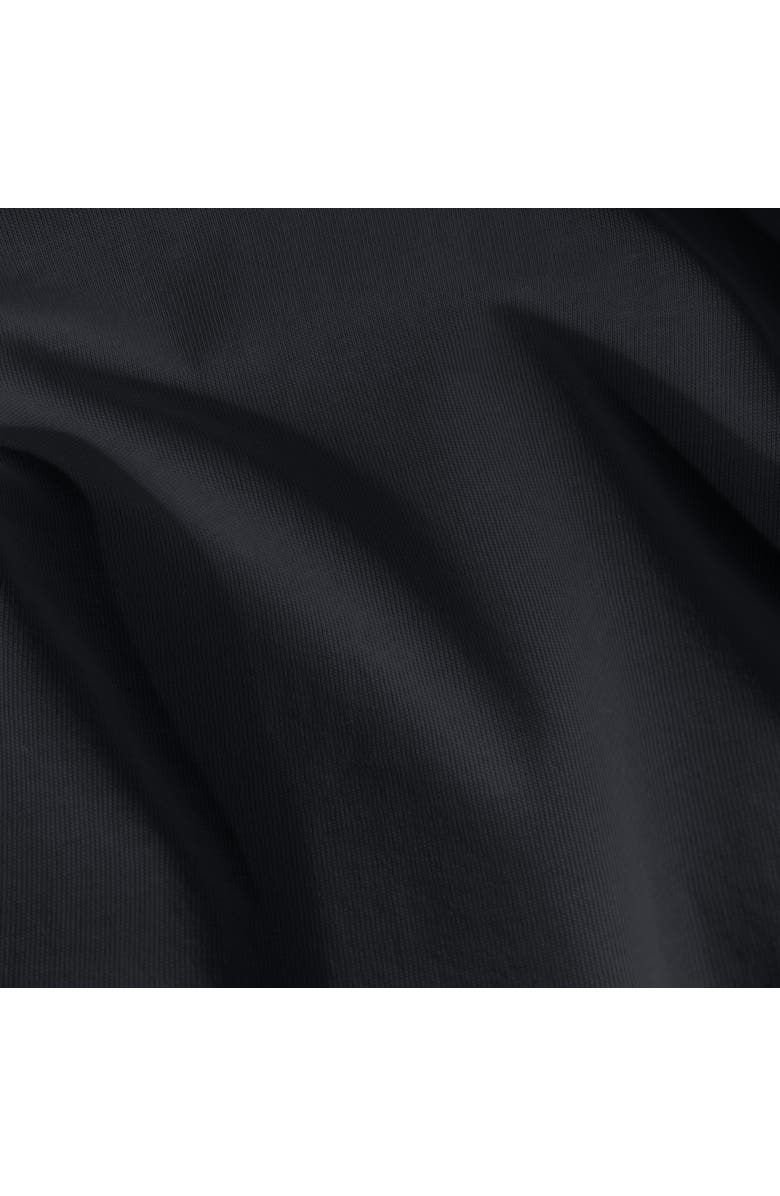 Bare Home Organic Cotton Jersey Sheet Set, Alternate, color, Black