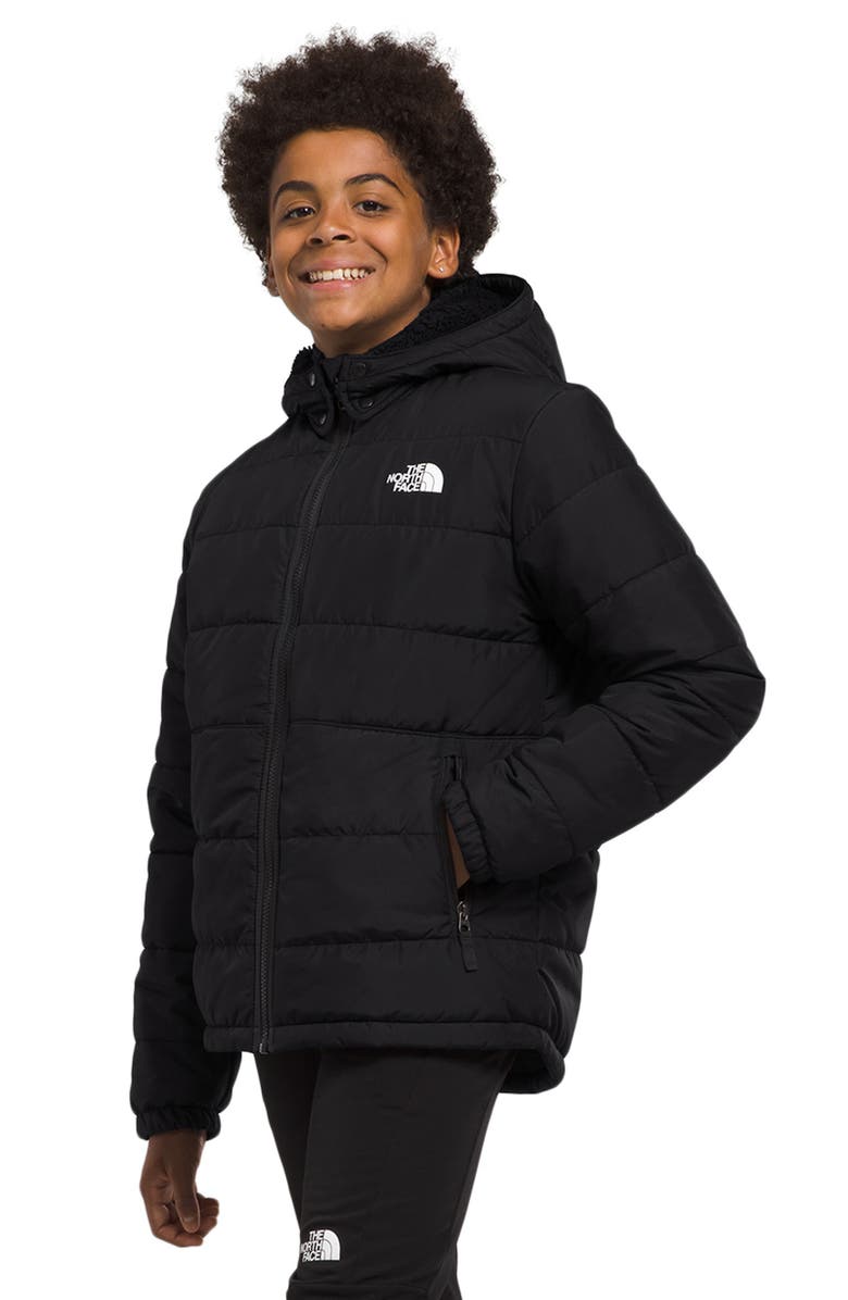 The North Face Kids' Mount Chimbo Water Repellent Reversible Hooded Jacket, Alternate, color, 